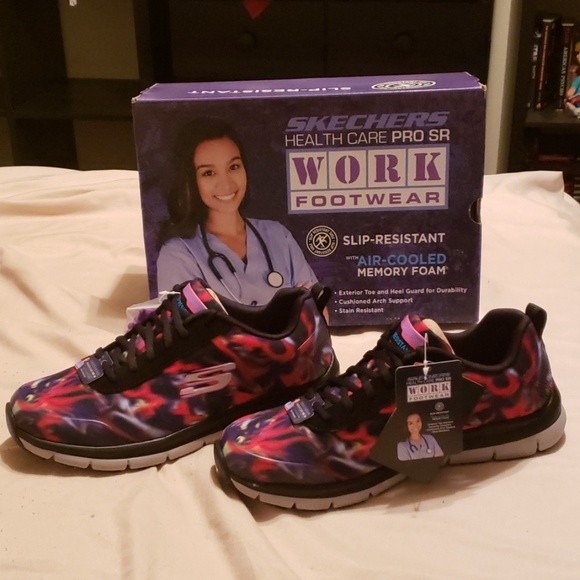 skechers healthcare pro sr work footwear